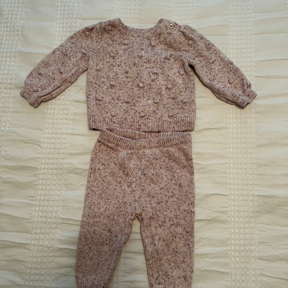 Baby Gap girls sweater set